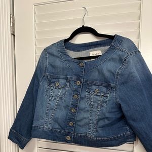 Torrid Size 2 Denim Crop Jacket